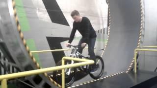 Hamsterrad zum Fahrradtest