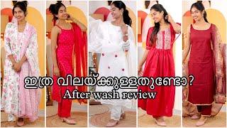 Most popular Myntra  Kurtha Pants dhupatta set Review after washing ||Asvi Malayalam