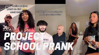 Funny school project prank on parents|Funny Pranks| TikTok