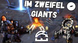 Wenn das Gehirn auf Sparflamme läuft, einfach Giants! | Mechabellum