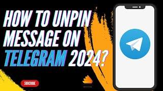 How to Unpin Message on Telegram 2024?