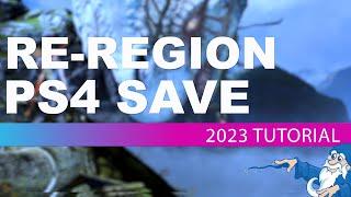 SAVE WIZARD EASY RE-REGION GUIDE 2023 | PS4 SAVE WIZARD MAX (QUICK TUTORIAL)