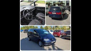 Обзор автомобиля Volkswagen Sharan 2003 года.