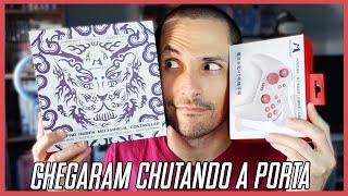 CHEGARAM CHUTANDO A PORTA! MOBAPAD Huben M9 e Chitu HD gamepads premium para Switch, PC, Android/iOS