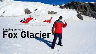 On top of Fox Glacier