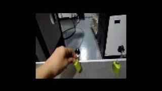 GH150 hot stamping printer for oval glass bottles