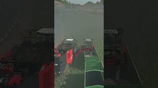 Dewulf ZKIVSE. Cобираю пастернак.#FarmingSimulator25#FS25#shorts