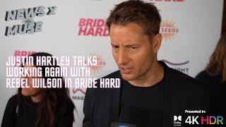 Justin Hartley Talks Working Again with Rebel Wilson in Bride Hard
