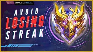 8 Things to Remember to Avoid Lose Streak in Solo Rank