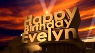 Happy Birthday Evelyn