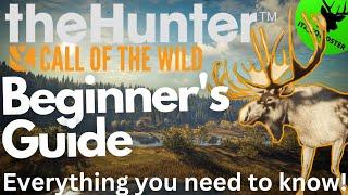 ULTIMATE BEGINNER'S GUIDE 2024!! (Updated!!!) | theHunter Call of the Wild