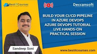 Build your CI/CD Pipeline in Azure DevOps | Azure DevOps Tutorial | Live Hands-on Practical Session