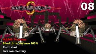Doom II: Simulacrum - MAP08: Heartless - Blind Ultra-Violence 100%