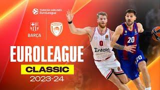 Unpredictable Drama | Barcelona - Olympiacos | Final Four Decider | EUROLEAGUE CLASSIC GAMES 2023-24