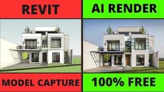 How to Render a Revit Model Using AI - 100% Free