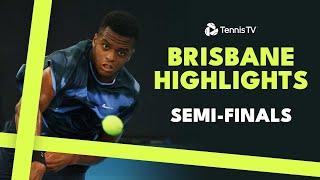 Opelka vs Mpetshi Perricard; Dimitrov Faces Lehecka | Brisbane 2025 Semi-Final Highlights