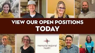 Why I Work Here | Memorial Regional Health | Healthcare Careers in Northwest Colorado