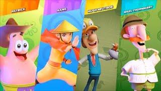 Patrick vs. Aang vs. Hugh Neutron vs. Nigel Thornberry