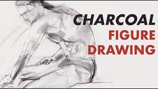 Dynamic, Expressive Figure Drawing with Charcoal