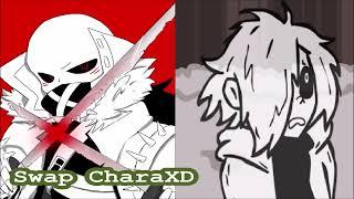 Stronger Than You - (X-Fell ~ Cross!Sans & Cross!Chara)