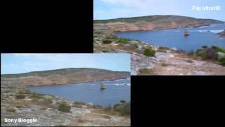 Flip UltraHD vs Sony Bloggie