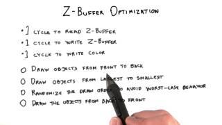 Z-Buffer Optimization - Interactive 3D Graphics