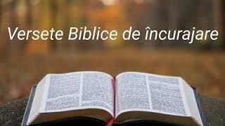 Versete Biblice de încurajare