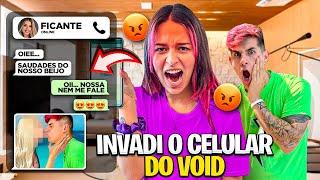 ESPIONEI O CELULAR DO VOID *deu treta