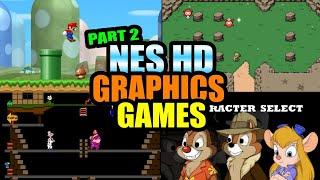 When 10 NES Games Become to HD Graphics [PART 2] │ Mesen HD Graphics Pack