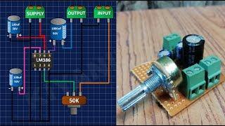 HOW TO MAKE MINI AMPLIFIER