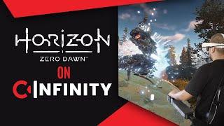 Horizon Zero Dawn on the C-Infinity VR Interface