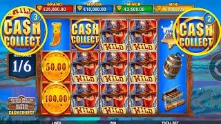 Achat du bonus free spins sur la machine à sous "Silver Bullet Bandit Cash Collect"