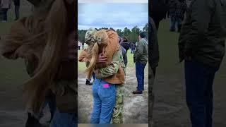 They're finally reunited #respect #reunion #army #military #surprise #dogood #humanity #behappy