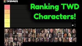 The Walking Dead Characters Tier List! Ranking Walking Dead Characters!