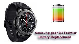 How To Replace Samsung Gear S3 Frontier Battery | Step By Step