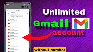 How to Create Unlimited Gmail Accounts Without a Phone Number (2025 Guide)