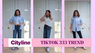 I tried the viral TikTok '333' capsule wardrobe challenge