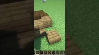 How to build a triangle in minecraft