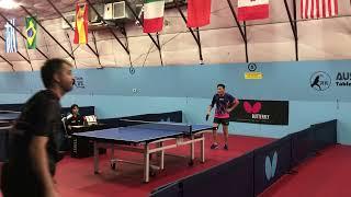 Classic Table Tennis National Championship Hardbat SemiFinal AJ Carney (2763) vs Jian Zhuang (2514)