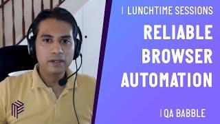 Taiko: Reliable Browser Automation: An Introduction | Lunchtime Sessions | QA Babble - June 2020