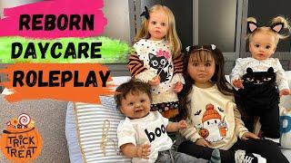 Reborn Doll Halloween Scavenger Hunt!  #reborn #dolls #roleplay