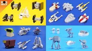 Lego Star Wars Mini Vehicles - Compilation 1 (Tutorial)