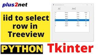 Buttons to move UP or DOWN row selection in Tkinter Treeview