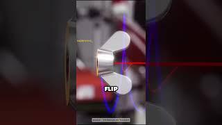 The Dzhanibekov Effect #reels #shorts #experiment #engineering #explore #physics #space #nasa