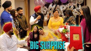 MUM'S BIRTHDAY VLOG! HER BIGGEST SURPRISE!!| Bajwa Family TV