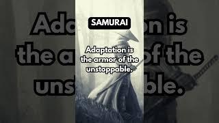 "The Way of the Adaptive Samurai: Embrace Change" #AdaptiveMindse t#WarriorWisdom