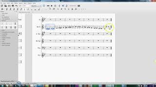 Musescore 2: Moving Pitches