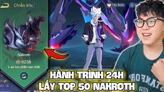 VUX HÀNH TRÌNH 24H LEO TOP 50 THÁI BÌNH NAKROTH CHO FAN CỰC BÙNG NỔ