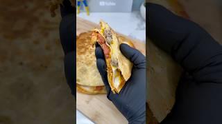 Made a 10-Layer Pizza Tortilla Stack… And It’s Absolutely INSANE!  #recipe #foodhacks #viral