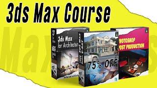 Online course for 3dsmax,V-Ray and Adobe Photoshop I Learn High Quality Renders.